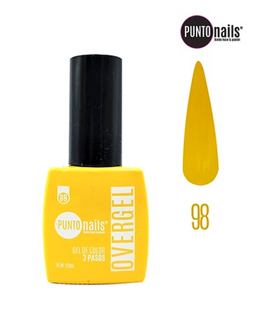 PUNTO NAILS OVERGEL 12 ML. #98 AMARILLO