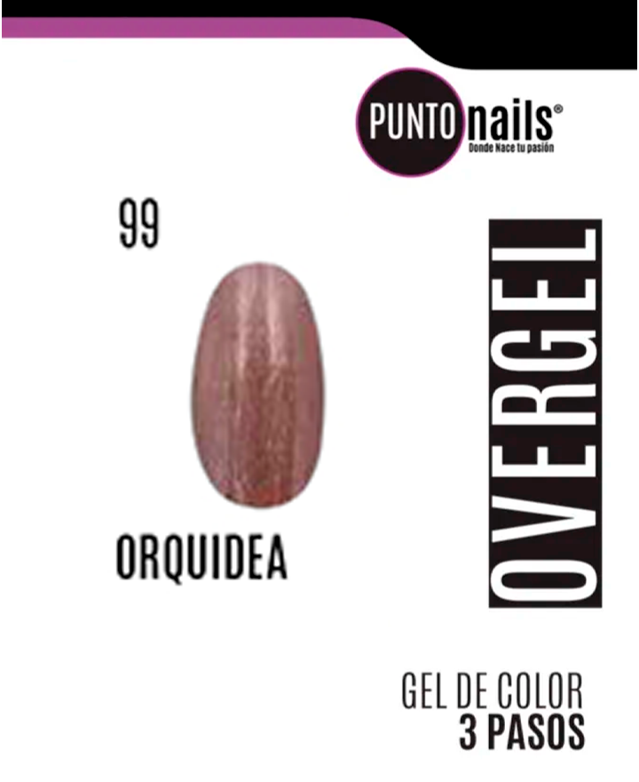 PUNTO NAILS OVERGEL 12 ML. #99 ORQUIDEA