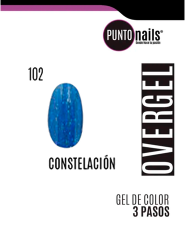 PUNTO NAILS OVERGEL 12 ML. #102 CONSTELACION
