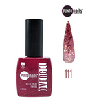 PUNTO NAILS OVERGEL 12 ML. #111 BUGAMBILIA CON GLITTER