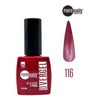 PUNTO NAILS OVERGEL 12 ML. #116 ROJO Y VINO