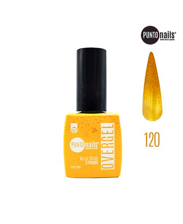 PUNTO NAILS OVERGEL 12 ML. #120 MOZTAZA IBERICA