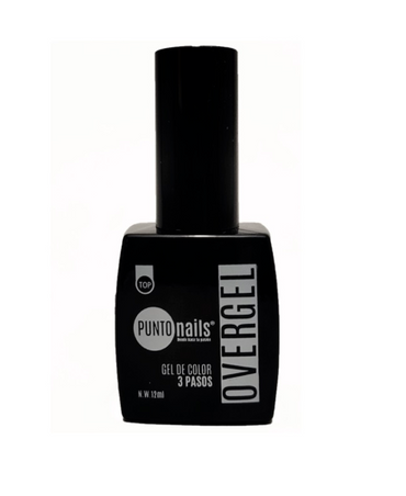 PUNTO NAILS OVERGEL 12 ML. # TOP U.V. USO CON LAMPARA