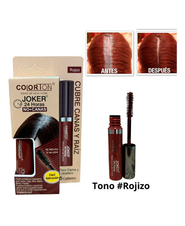 COLORTON JOKER 24 HORAS RETOCADOR CANAS C/CEPILLO ROJIZO - El Palacio De La Belleza