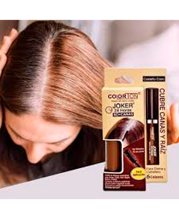 COLORTON JOKER 24 HORAS RETOCADOR CANAS C/CEPILLO ROJIZO