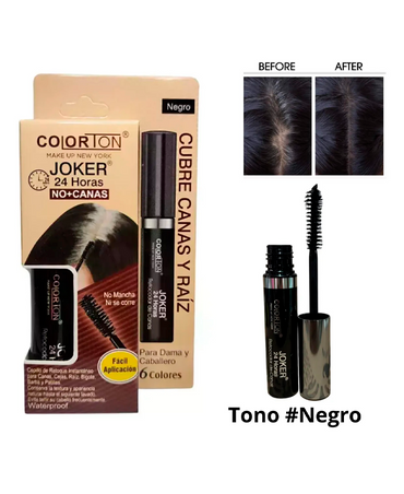 COLORTON JOKER 24 HORAS RETOCADOR CANAS C/CEPILLO NEGRO - El Palacio De La Belleza