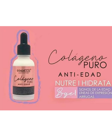 COLORTON COLAGENO PURO ANTI EDAD SERUM 30 ML.