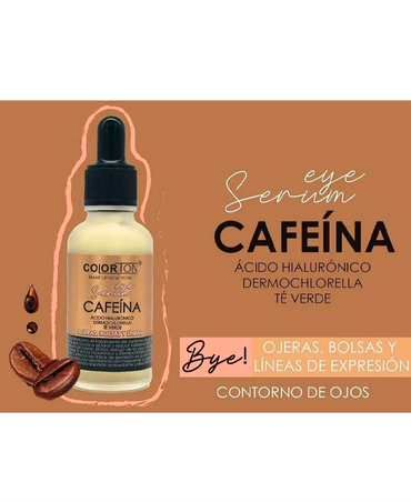 COLORTON CAFEINA SERUM OJERAS BOLSAS Y LINEAS 30 ML. - El Palacio De La Belleza