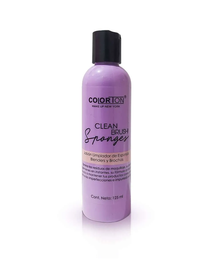 Esponjas CÃ³mo Lavar Tus Brochas Colorton Jabon Para Limpiar