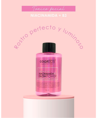 COLORTON TONICO NIACINAMIDA B3 GLOW POWER 150 ML. - El Palacio De La Belleza