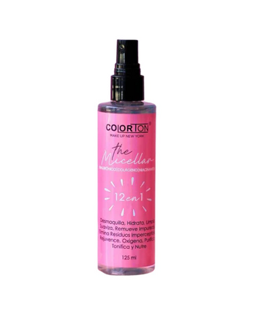 COLORTON THE MICELLAR HIALURONICO/COLAGENO/NIACIDAMIDA 12 EN 1 125 ML.