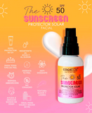 COLORTON THE SUNSCREEN PROTECTOR SOLAR FACIAL 50 SPF 60 ML.