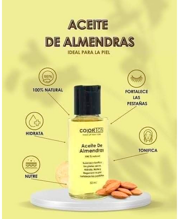 COLORTON ACEITE DE ALMENDRAS 50 ML.