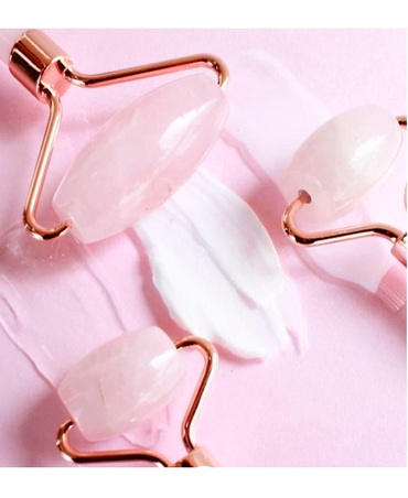 COLORTON ROSE QUARTZ RODILLO MASAJEADOR CUARZO CE222