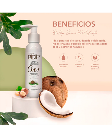 ANVEN BI DIIP COCO MACADAMIA SUERO DE COCO 120 ML.