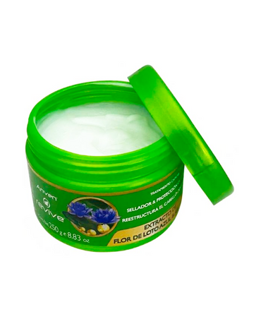 ANVEN REVIVE TRATAMIENTO  EXTRACTO DE FLOR DE LOTO AZUL Y ARGININA 250 GRS.