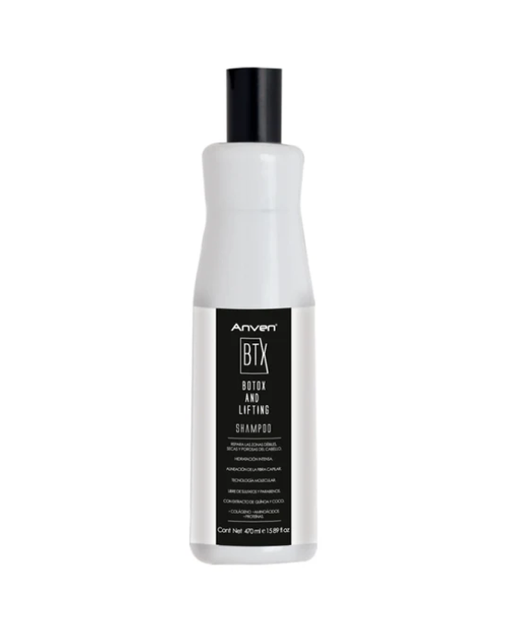 ANVEN BTX AND LIFTING SHAMPOO 470 ML.