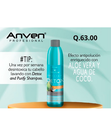 ANVEN REVIVE SHAMPOO DETOX & PURIFY 250 ML.