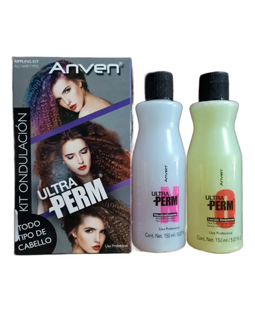 ANVEN ULTRAPERM KIT INDIVIDUAL TODO TIPO DE CABELLO