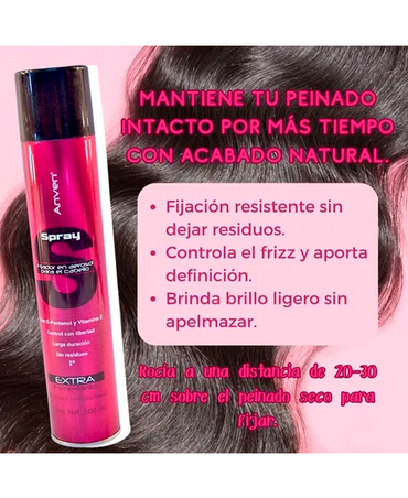 ANVEN SPRAY EXTRA FIRME 400 ML.