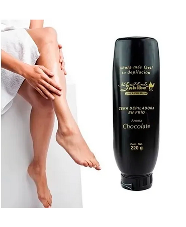 JABIBE CERA DEPILAR EN FRIO AROMA CHOCOLATE 220 GRS