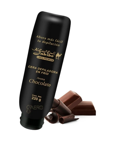 JABIBE CERA DEPILAR EN FRIO AROMA CHOCOLATE 220 GRS