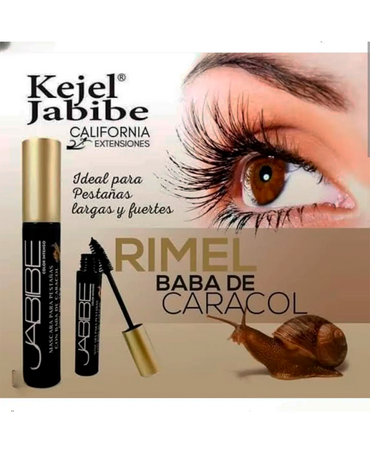 JABIBE MASCARA BABA DE CARACOL TAPA DORADA