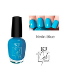 KJ ESMALTE EFECTO GEL NEON BLUE