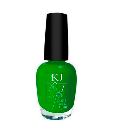 KJ ESMALTE EFECTO GEL NEON GRREN