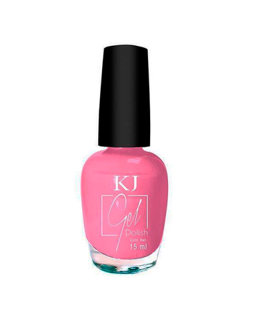 KJ ESMALTE EFECTO GEL NEON PINK