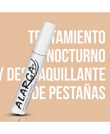 ALARGA MASCARA PARA PESTAÑAS TRATAMIENTO NOCTURNO Y DESMAQUILLANTE 18 GRS.
