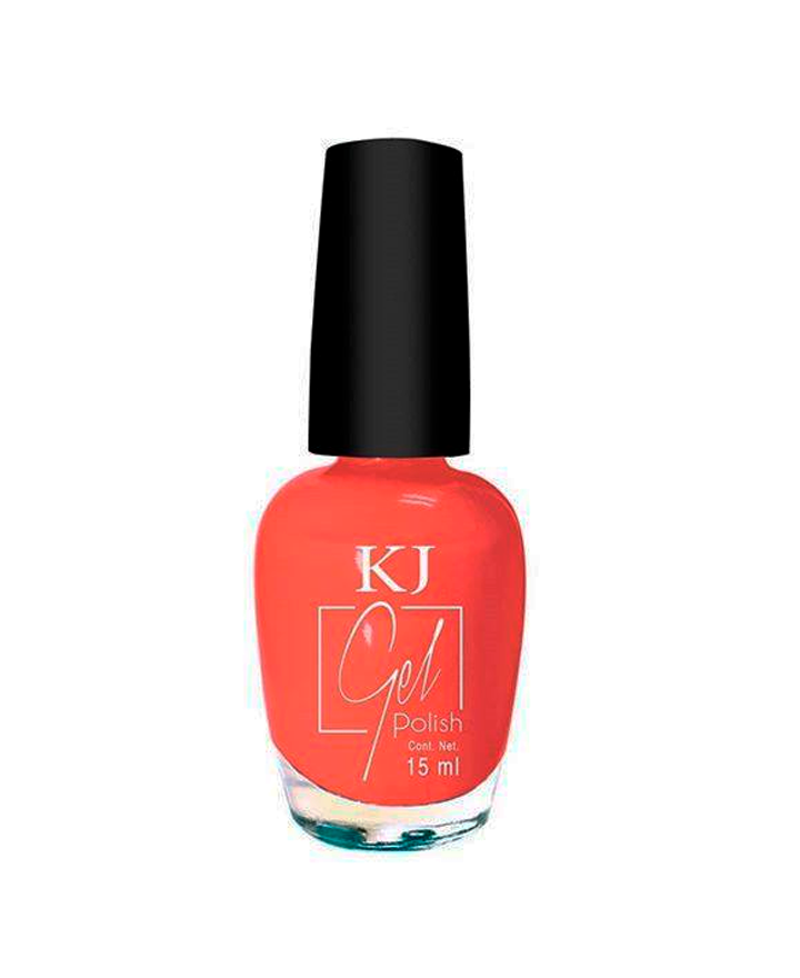 KJ ESMALTE EFECTO GEL NEON ORANGE