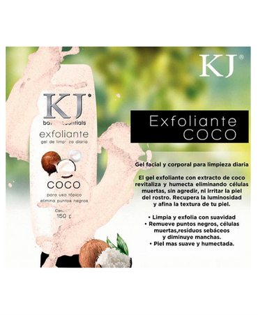 KJ EXFOLIANTE DE COCO 150 GRS.