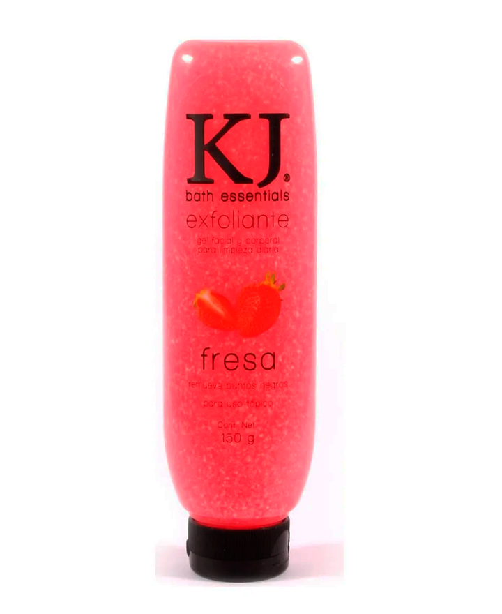 KJ EXFOLIANTE DE FRESA 150 GRS.