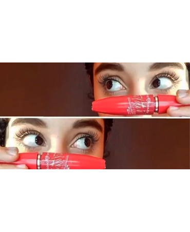 DIAMOND BEAUTY EXACTITUD MASCARA SILICON (ROJO)