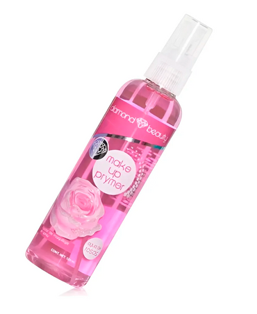 DIAMOND BEAUTY MAKE UP PRIMER Y FIJADOR CON AGUA DE ROSAS 135 ML.