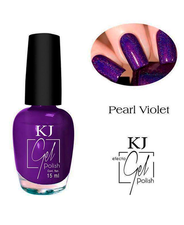 KJ ESMALTE EFECTO GEL PEARL VIOLET