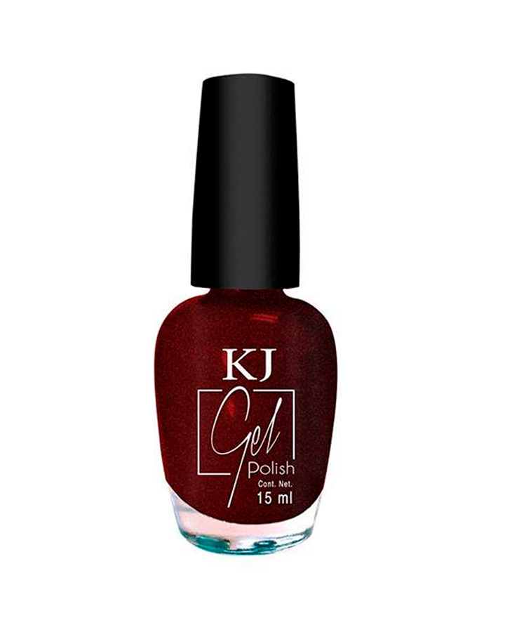 KJ ESMALTE EFECTO GEL PEARL RED