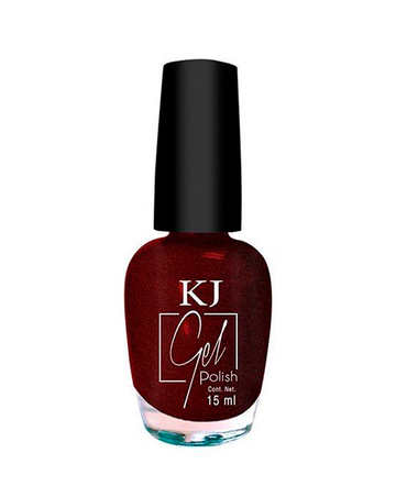 KJ ESMALTE EFECTO GEL PEARL RED