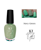 KJ ESMALTE EFECTO GEL NAVY GREEN