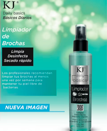 KJ DAILY BASICS LIMPIADOR DE BROCHAS 135 ML.