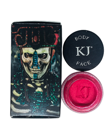 KJ BODY & FACE MAQUILLAJE CORPORAL COLOR FUCSIA 8 G.