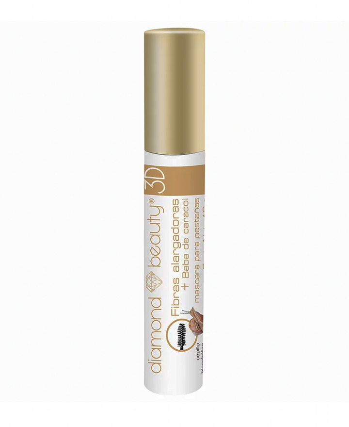 UÑA MARAVILLA MASCARA DIAMOND BEAUTY 3D FIBRAS ALARGADORAS+BABA DE CARACOL
