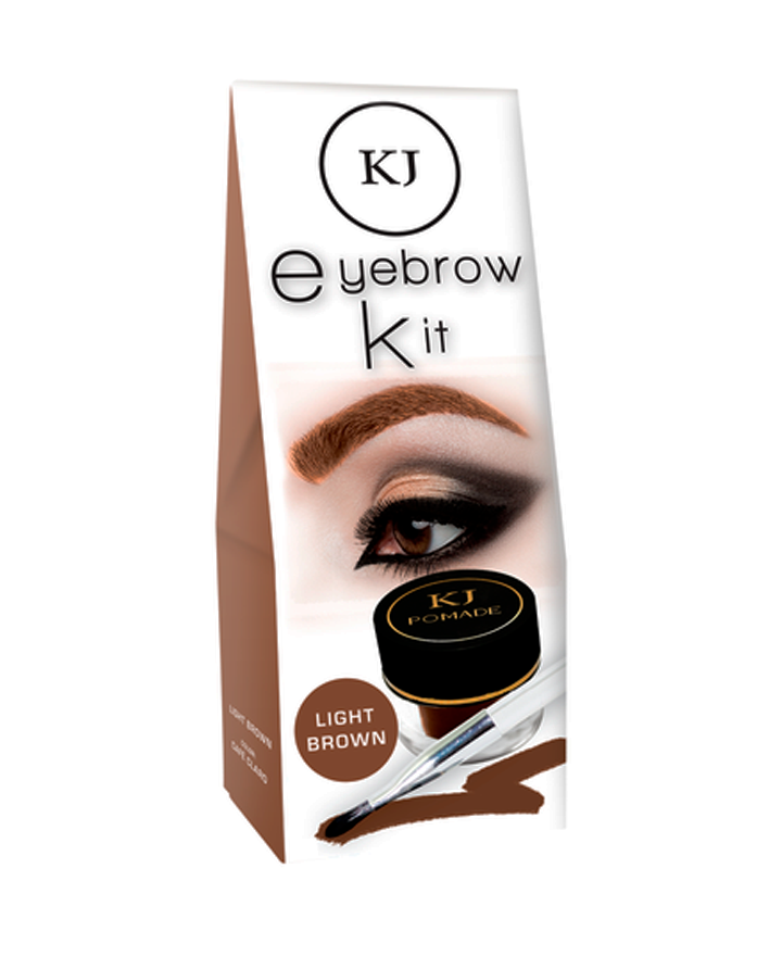 UÑA MARAVILLA KJ KIT EYEBROW LIGTH BROWN