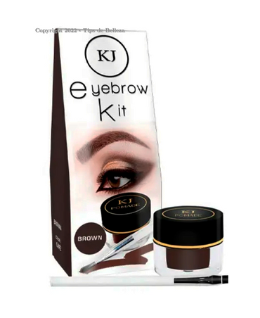 UÑA MARAVILLA KJ KIT EYEBROW BROWN
