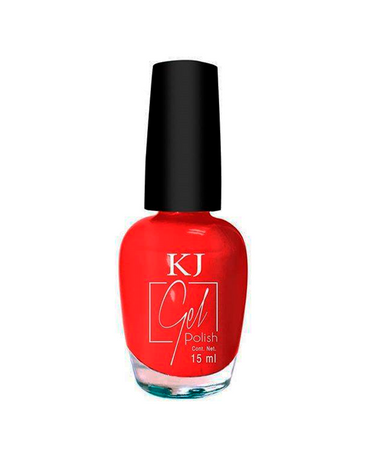 KJ ESMALTE EFECTO GEL RED