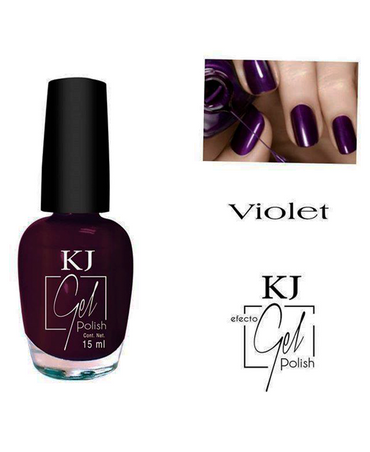 KJ ESMALTE EFECTO GEL VIOLET