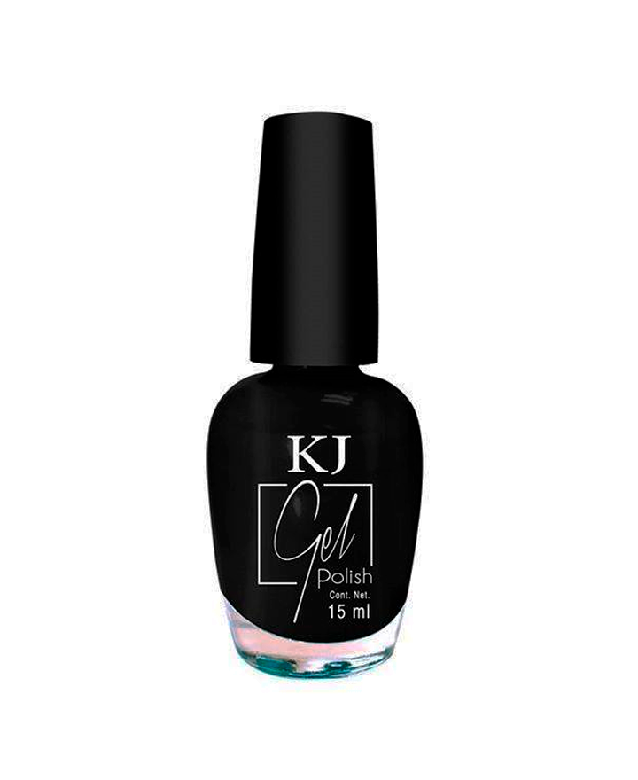 KJ ESMALTE EFECTO GEL BLACK