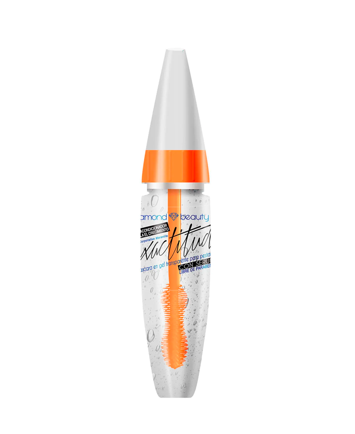 DIAMOND BEAUTY EXACTITUD MASCARA TRANSPARENTE SERUM + BIOTINA 13 GRS. - El Palacio De La Belleza
