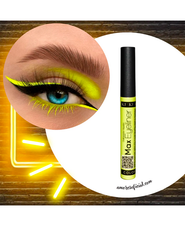KJ MAX EYELINER 8 GRS. 12 AMARILLO NEON